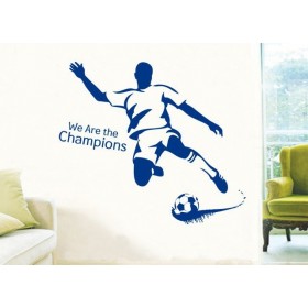 Football Champion Wall Sticker